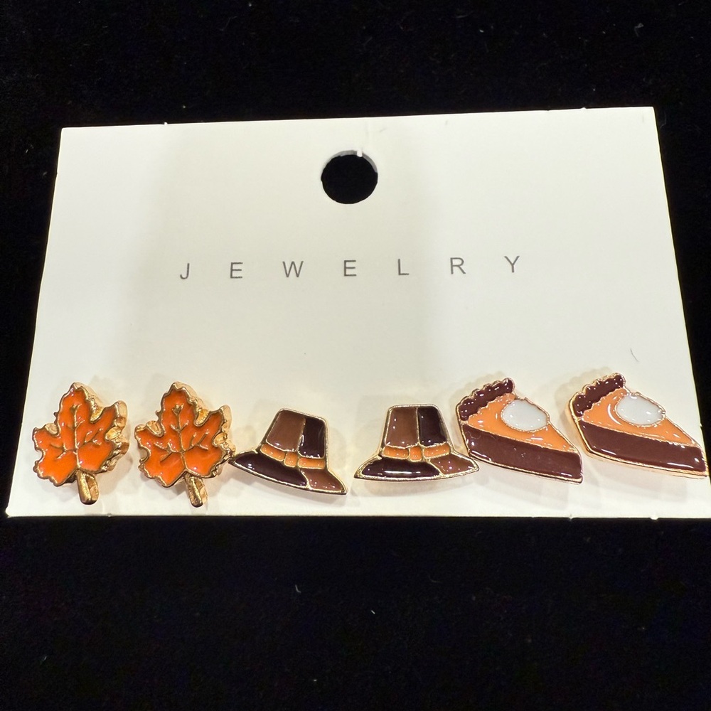 Thanksgiving/Fall Fashion Earring Set